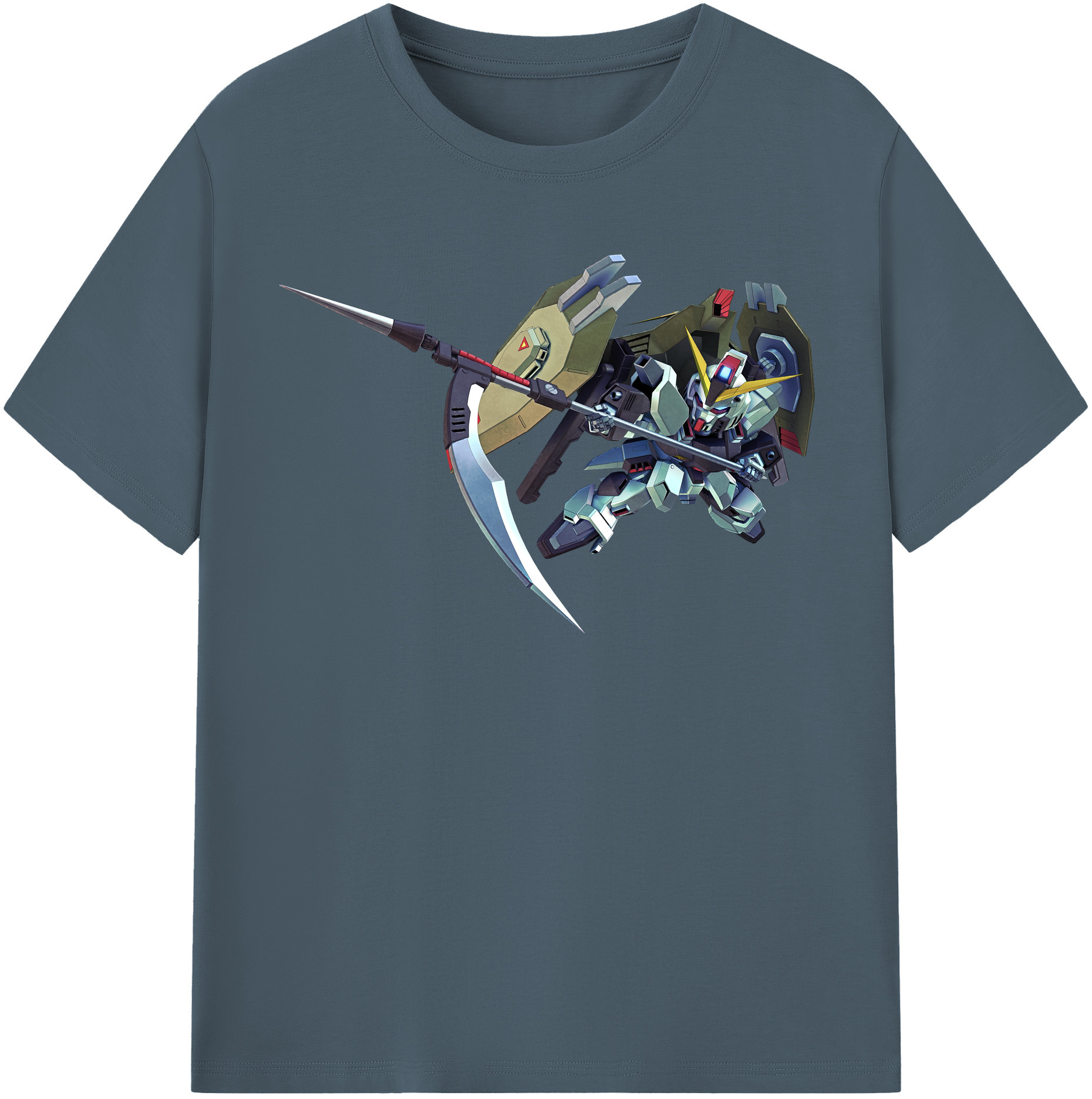 （画像用） 機動戦士ガンダム Mobile Suit Gundam 綿100％半袖Tシャツ（フロントプリント）